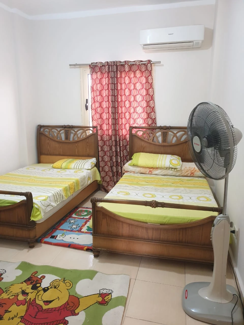 في لاسرينا استلم فورا شالية ارضي بجاردن بالفرش