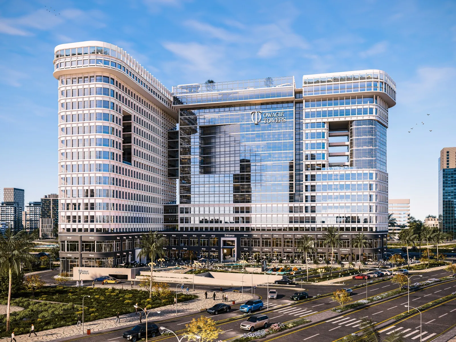 مول اواجيك تاور العاصمة الادارية-عقارات-تيطاوي