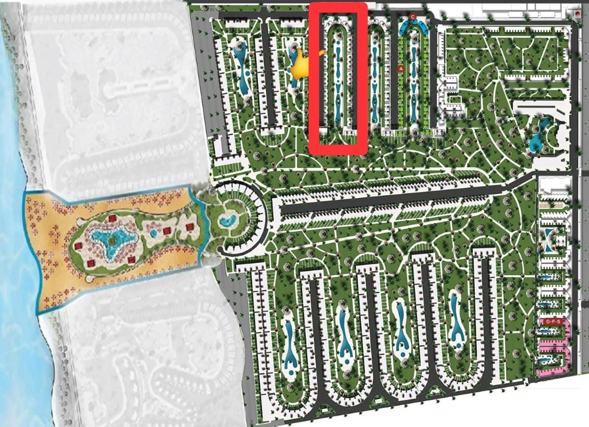 امتلك شالية في بلومار كيب باي السخنة-عقارات-تيطاوي